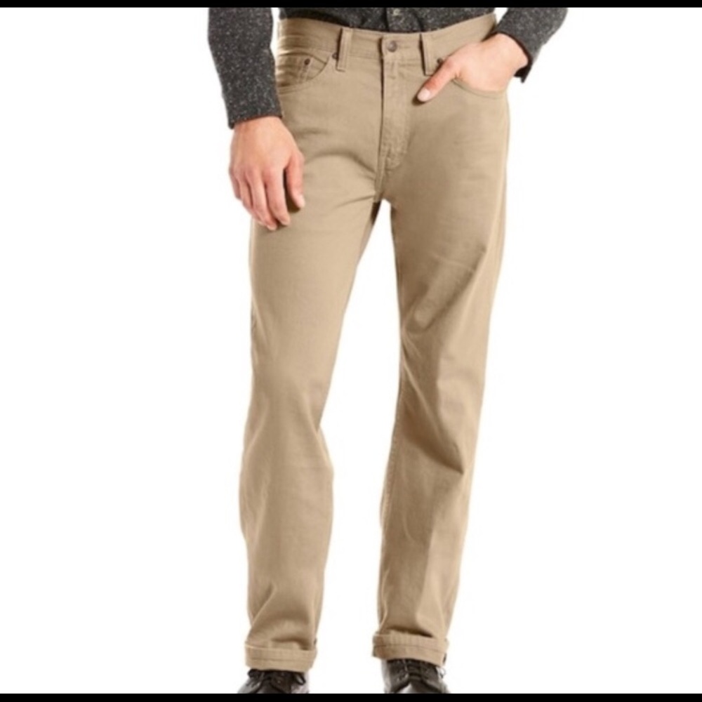 NWOT Men’s 505 Levi straight leg jeans pants 34 32